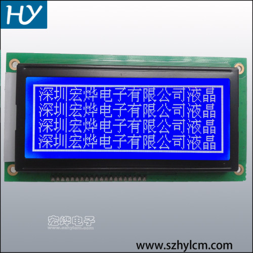 192x64点阵LCM19264液晶屏黄绿屏 蓝屏白字5V 3.3V 19264A