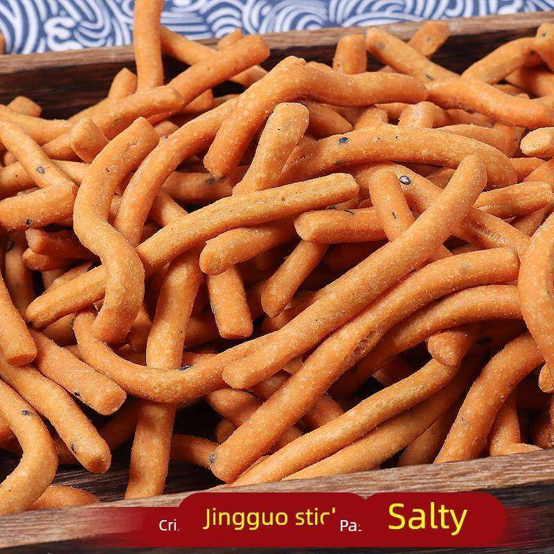 咸香味金果棒邳州张木果子老式传统糕点京果条手工制作点心果子