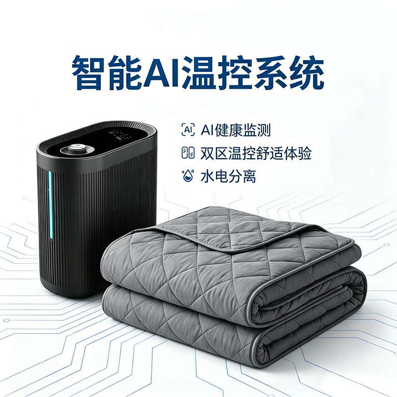 AI深睡监测床罩床笠温控床套