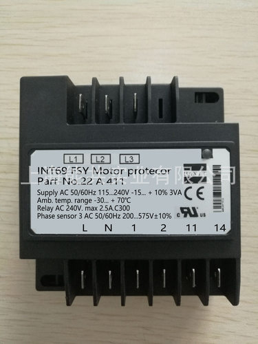 复盛螺杆压缩机电机保护器INT69FSY22A631S21马达保护 压缩机