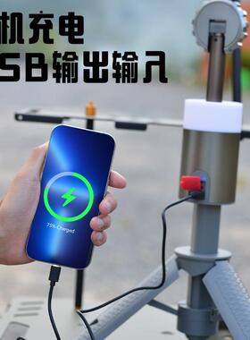 户外15m灯串氛围灯可爱挂件IP67彩色灯带LED远射手电露营灯