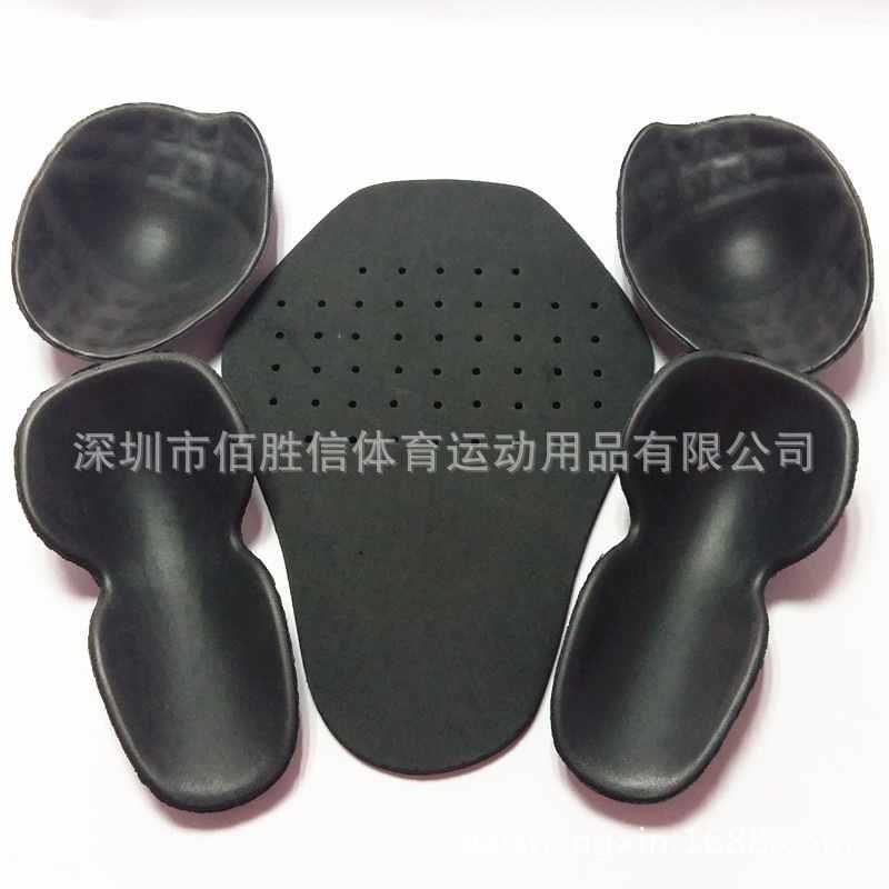 热销摩托车骑仕装备骑行服内置护具热压L成型护肩护肘护背五件套