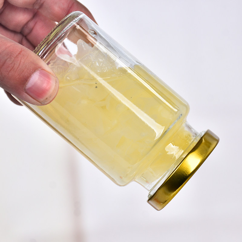 热销燕窝瓶子果酱瓶蜜蜂玻璃瓶布丁瓶即食鲜炖分装W带盖小号燕窝