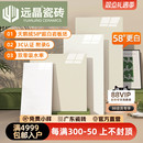 远晶 600x1200柔光天鹅绒瓷砖奶油色亮光客厅地砖厨卫墙砖微水泥