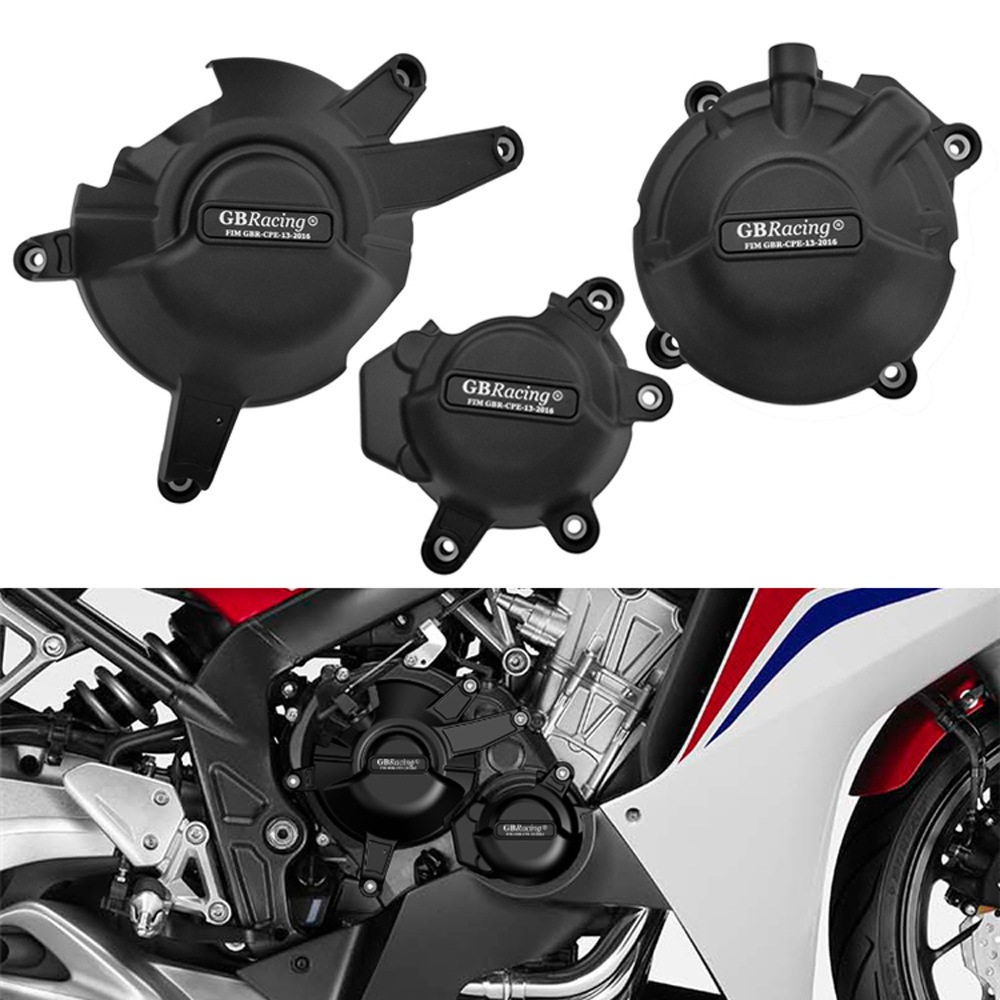 适用本田CBR650R CB650R GBRacing引擎防摔罩摩托车发动机保护盖-封面