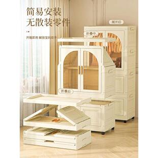 简易衣柜家用儿童衣服收纳柜子宝宝婴儿卧室储物小衣橱塑料 免安装