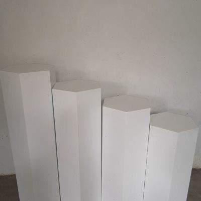 六边形方形烤漆展示台会展陈列展柜模特台净水器智能锁无人机展台