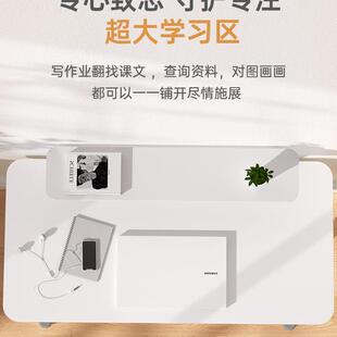 儿童学习桌学生写字桌可升降实木书桌课桌椅简约家用电脑桌办公桌
