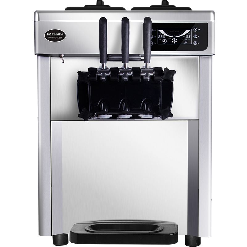 冰淇淋机商用小型台式全自动软冰激凌机器100街头摆摊设备