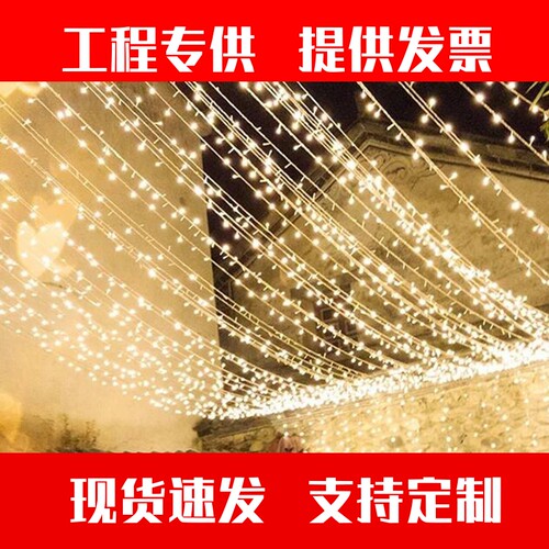 led满天星庭院挂灯婚礼院