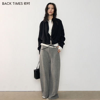 初始早秋新款长袖衬衫