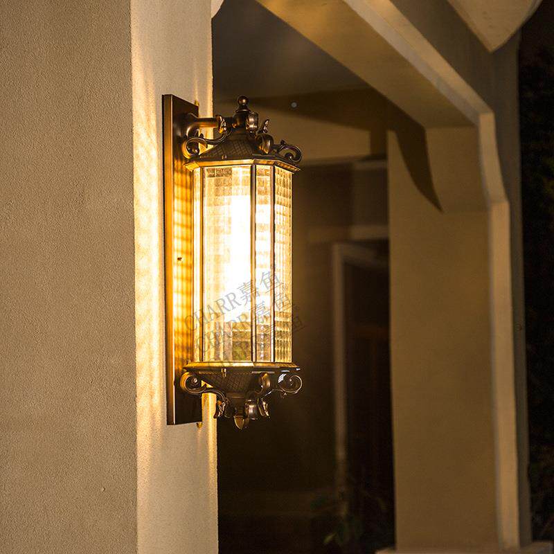 外院壁灯H6611防水庭灯阳台外墙大门灯家用超亮花园别墅复古 室