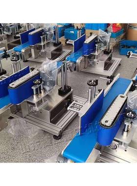 签小型不干式胶圆瓶打自MRE标机 桌面台瓶装标机 圆瓶动定位贴标