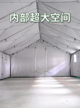 帳篷厂家应急救户灾雨64026施工野外帐班用住宿防帆布冬季保暖棉