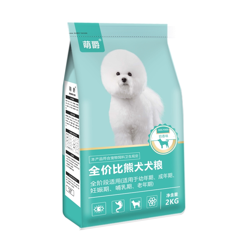 萌爵全价犬粮奶香味全阶段