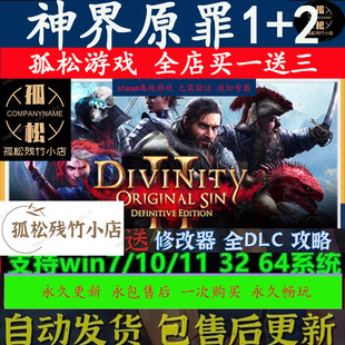 神界原罪2+1 Steam离线游戏 PC电脑单机中文 全DLC包更新 可入库