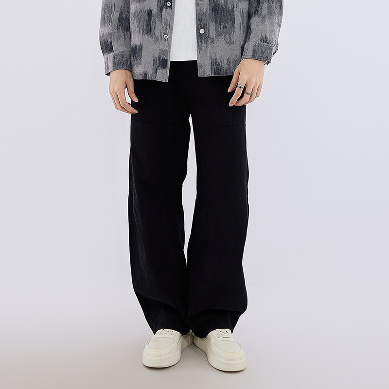 HXTIDE狐轩秋季水洗弯刀牛仔长裤宽松版型Z201530003101/02,男装,牛仔裤,淘宝优惠券,粉丝福利购,淘宝优惠卷