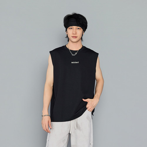 HXTIDE中国狐轩男装夏季背心