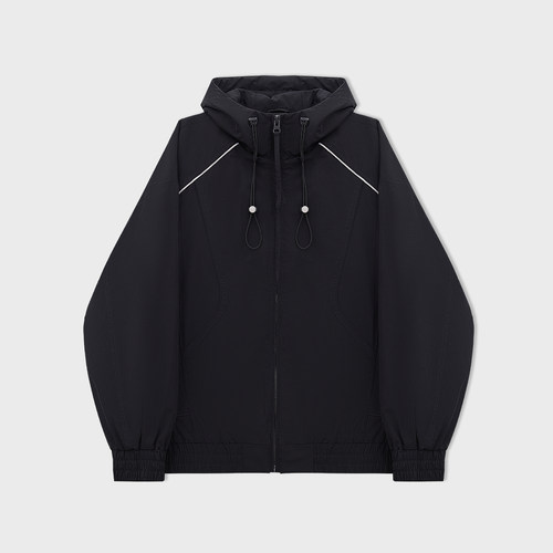 HXTIDE中国狐轩冬季短款棉服新款