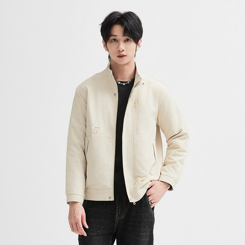 hxtide狐轩男装秋季新品夹克外套