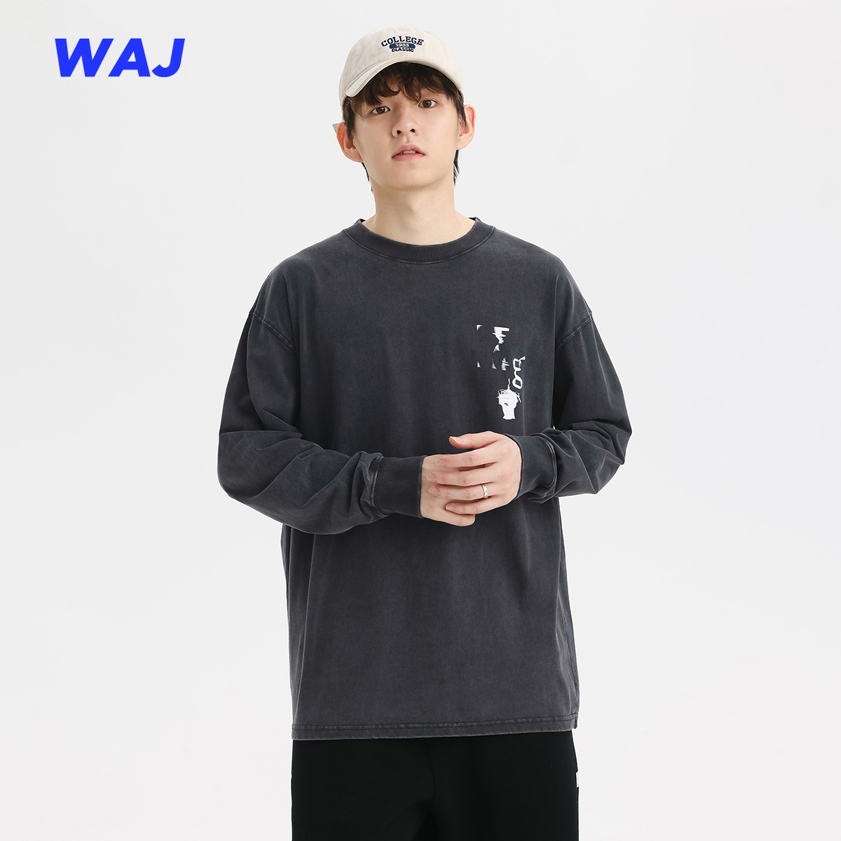 280G重磅新款纯棉T恤秋冬季新款