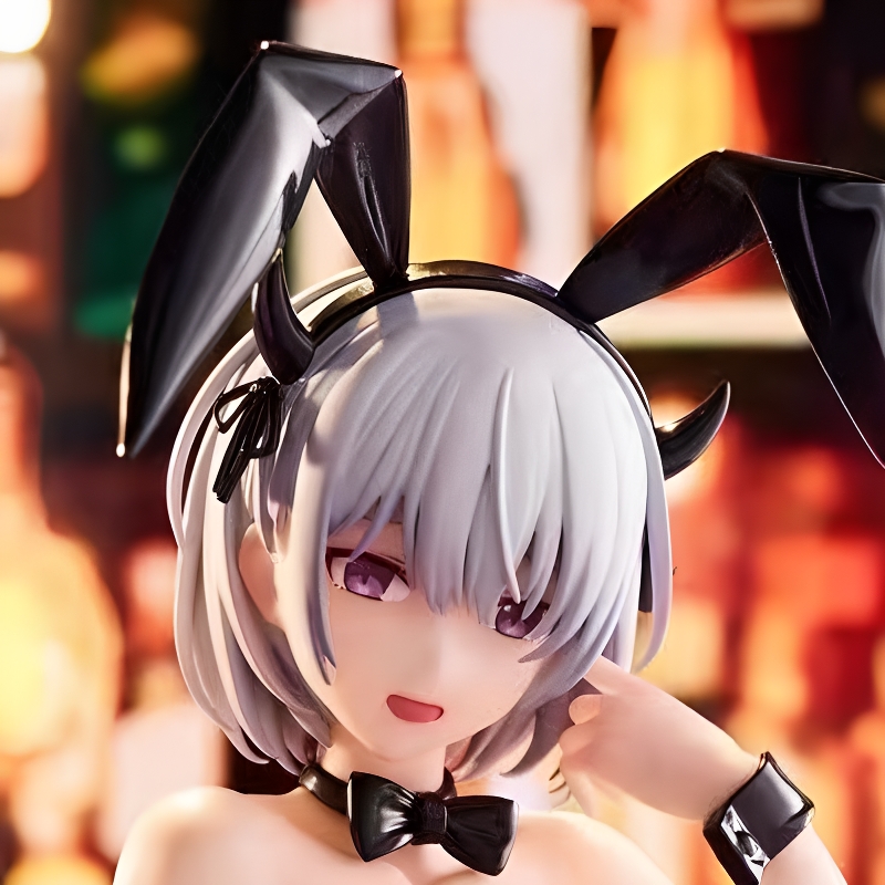 乃乃兔女郎手办跪姿美少女动漫