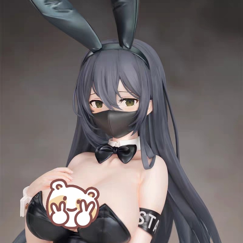 兔女郎后背酱手办二次元美少女