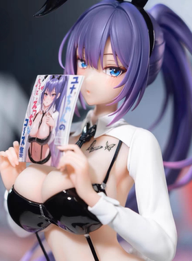 二次元美少女牛奶修女尤娜兔女郎手办日本性感动漫机箱摆件男生