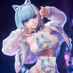 二次元美少女 猫又未来原画手办动漫性感模型机箱摆件男生礼物