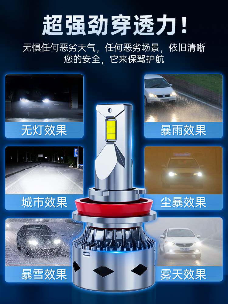 适用于适用斯柯达昊锐明锐柯米克晶锐速派野帝柯珞克远近光led大