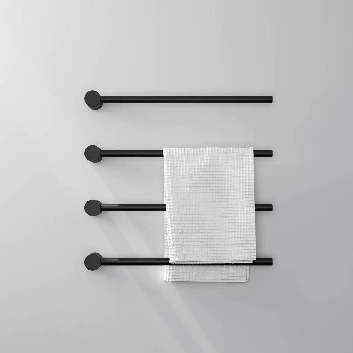 廖掌柜|全铜极简毛巾架壁挂浴巾架凉毛巾置物架卫生间浴室洗手M1