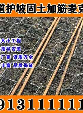 北京加筋麦克垫绿色黑色三维植被网土工网垫山体护坡固土网水土保