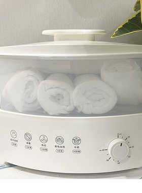 毛巾热蒸机按摩蒸汽热敷毛巾浴室锅家用蒸箱电加热敷脸加热器水疗