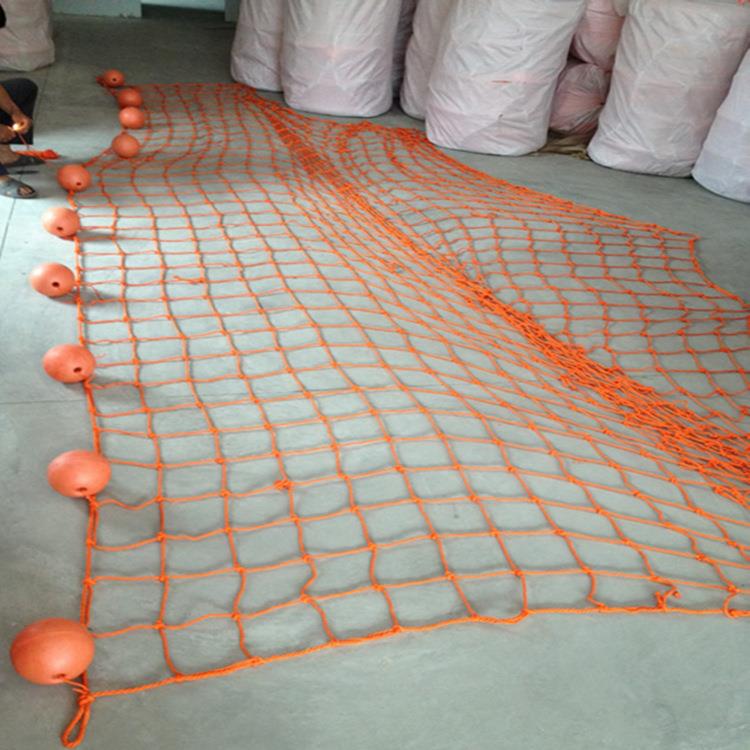 救援打捞网 救助船艇打捞网 4M*6M 橘红色