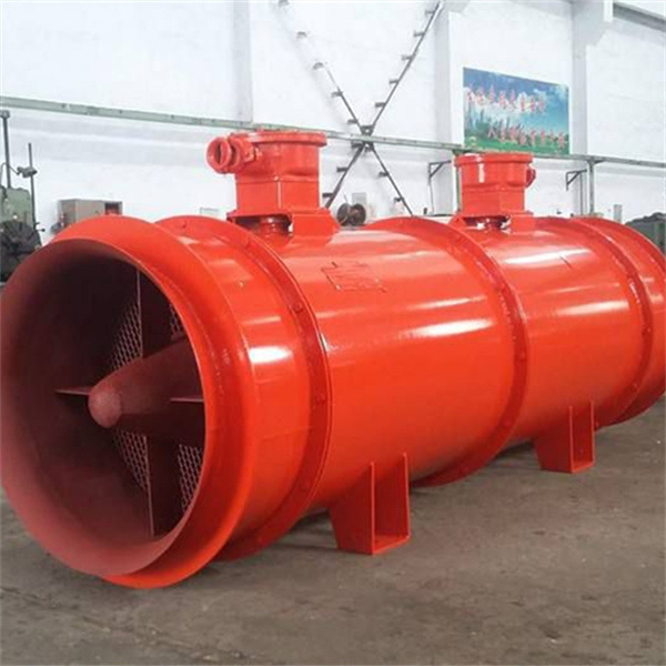 兆拓直供 FBCD-10#矿用防爆抽出式对旋轴流局部通风机 流量大