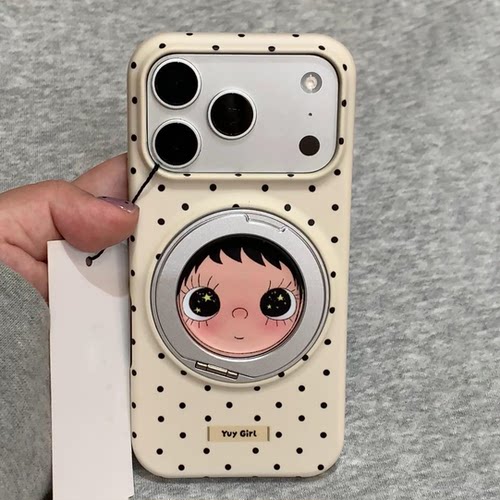 韩系可爱星星眼小玉磁吸手机壳