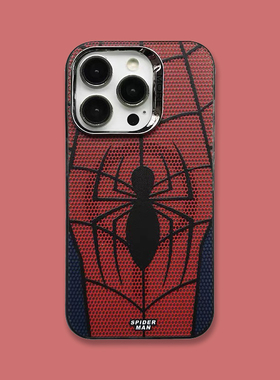 Magsafe磁吸充电手机保护套蜘蛛侠同款适用于iphone17promax手机壳软壳小米15pro/华为MATE70pro情侣通用ins