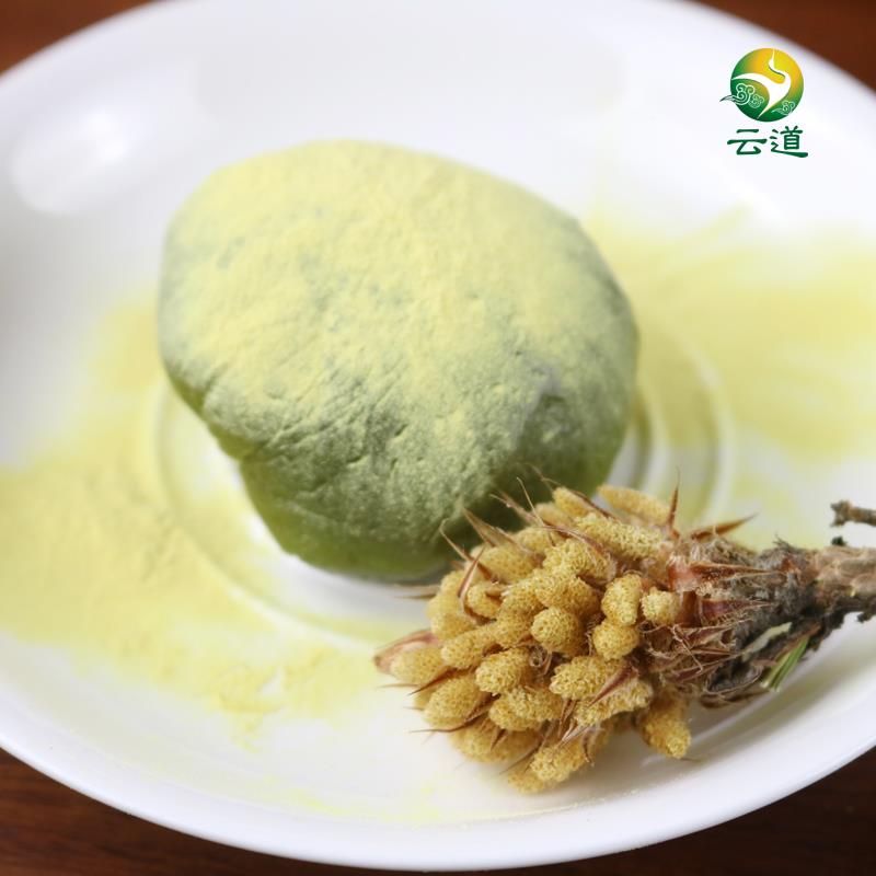 云道25年采云山区头松茬松花新粉未破壁KUA传统花糕青团南糍粑原