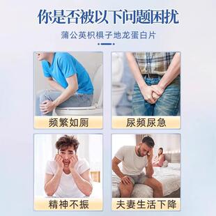 广益森蒲公英方枳椇子地蛋龙白GFL片慢性前列腺官正品0.6炎gx60片