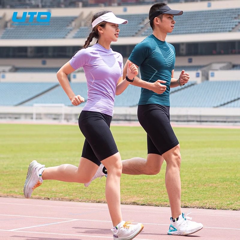 UTO悠途运动压缩裤男短裤女骑行跑步健身弹力裤透气排汗打底5分裤,运动服/休闲服装,运动中长裤／短裤,淘宝优惠券,粉丝福利购,淘宝优惠卷