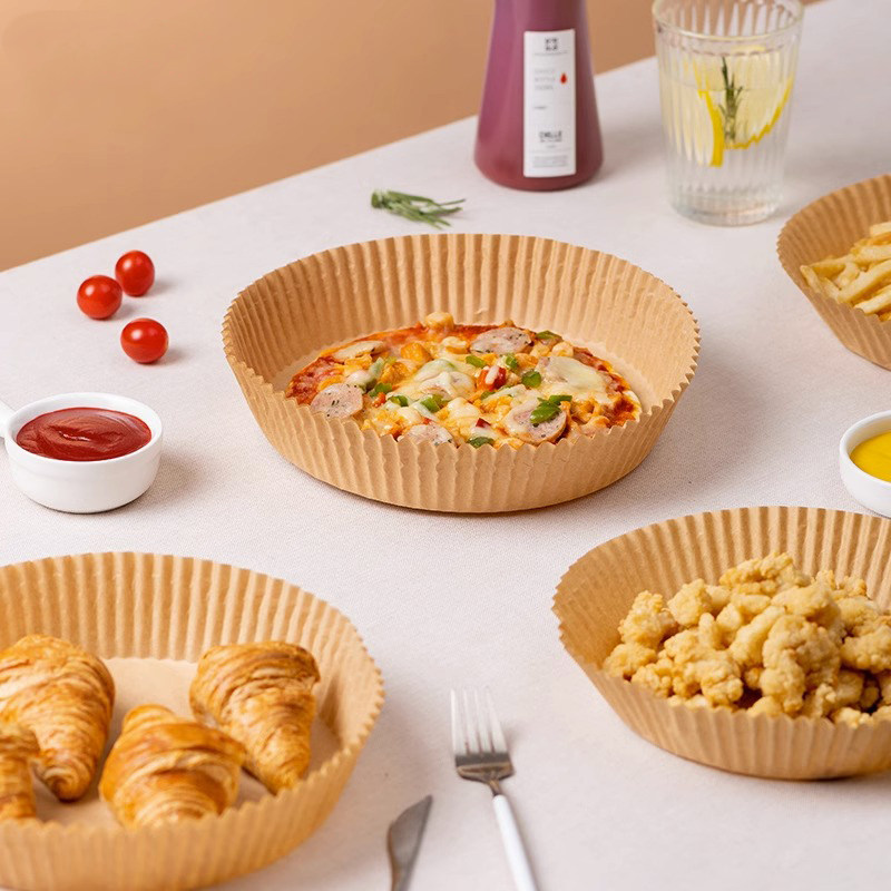 茶花空气炸锅专用纸烤盘吸油纸