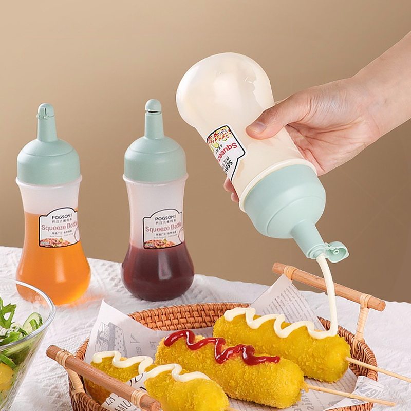 挤酱瓶沙拉番茄酱食品级挤压瓶