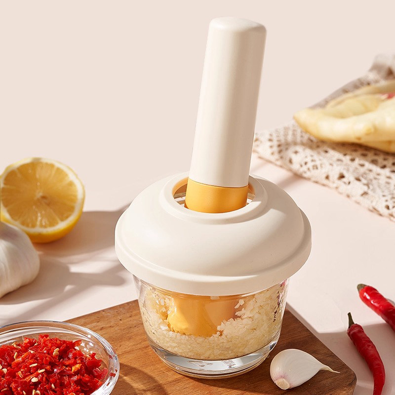 【全新上市】玻璃捣蒜器压蒜泥