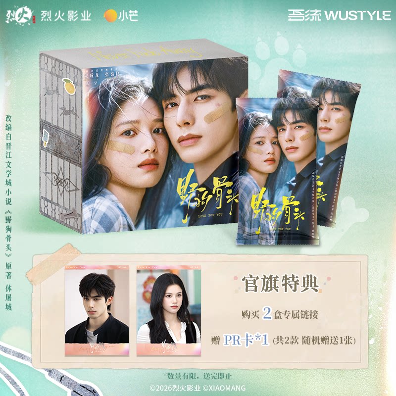吾流Wustyle《野狗骨头》-Never Fade Away主题收藏卡官方正版