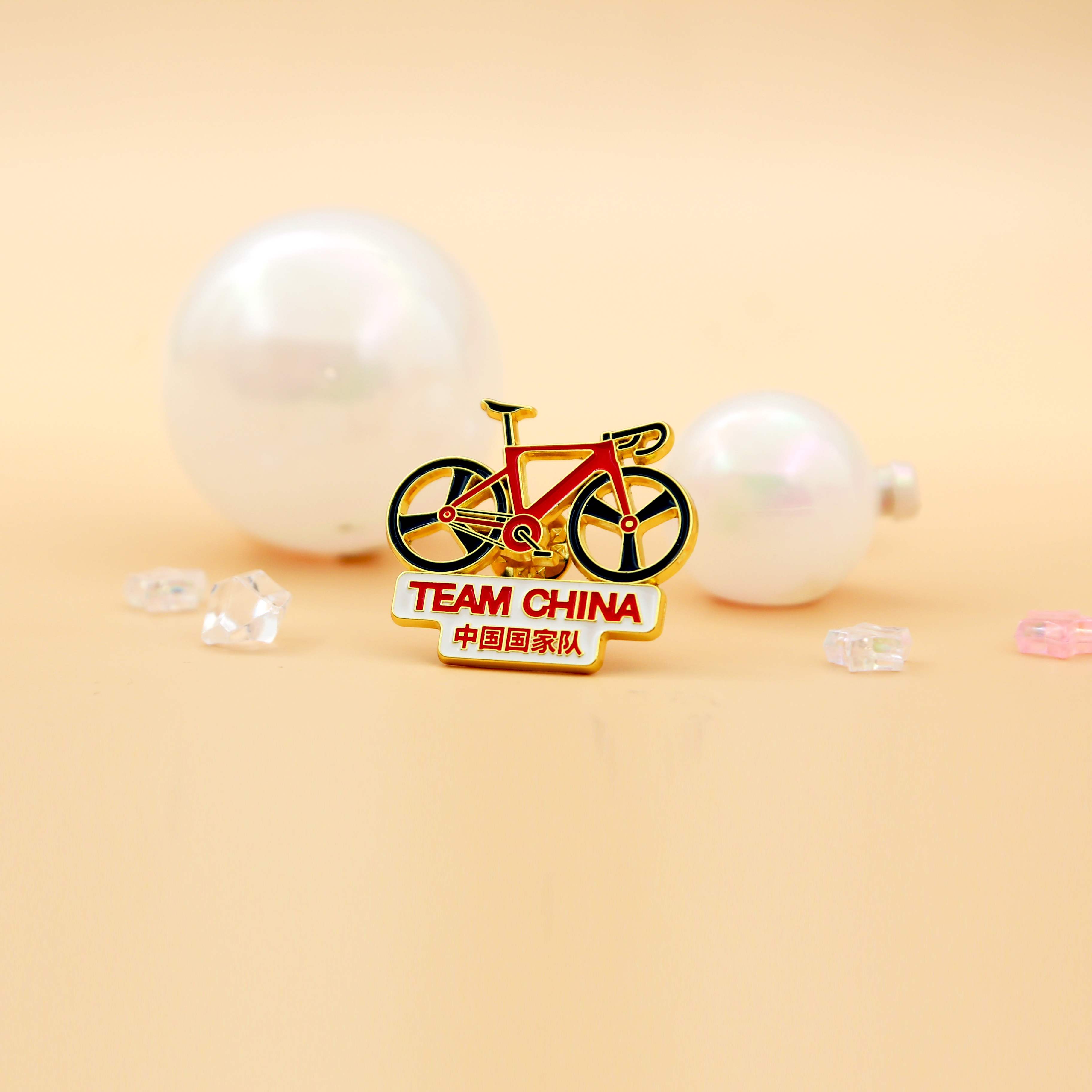 公路自行车骑行徽章中国国家队