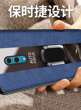 适用RealmeX手机壳realme真我X防摔全包RMX1901液态硅胶opporealmex保护套OPPOx新款relamex男送膜女士生外壳