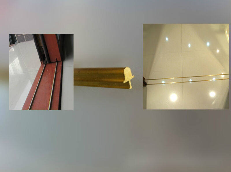 推拉门窗导轨铜条全铜移门下轨道铜条铜轨道导轨wm导轨wm