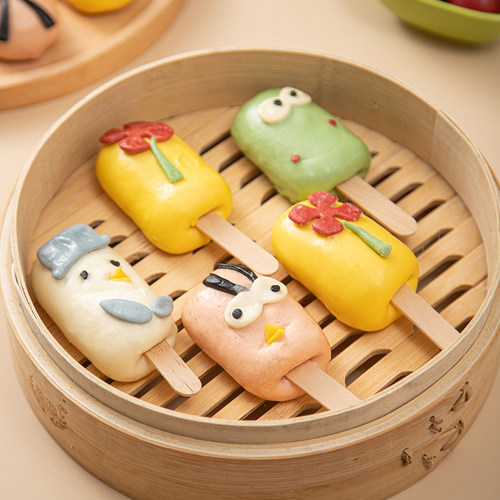 孩子爱吃的卡通馒头