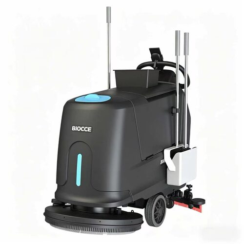 BIOCCE BC500 无线手推洗地机 锂电商用拖地机物业车间地面清洗设