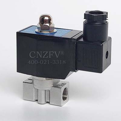 ZCA真空电V磁阀AC2V20常闭DC24负压气体控制阀2分3分4分6分1寸2寸